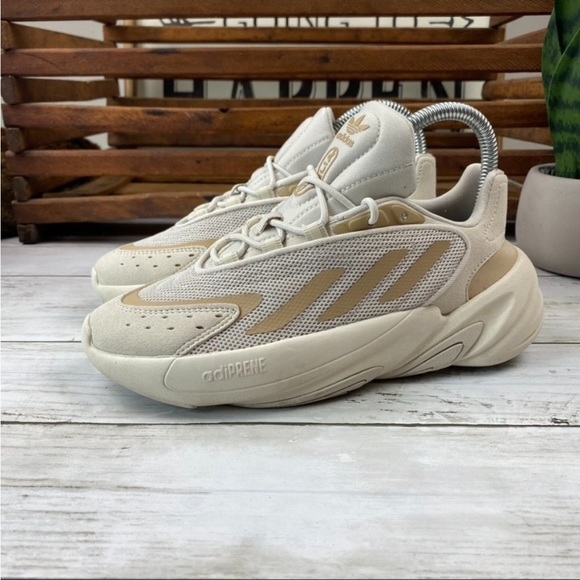 adidas gazelle silver green womens adidas Ozelia Big Kids' Shoes Wonder Taupe Wonder Taupe / 6.5 main image 0